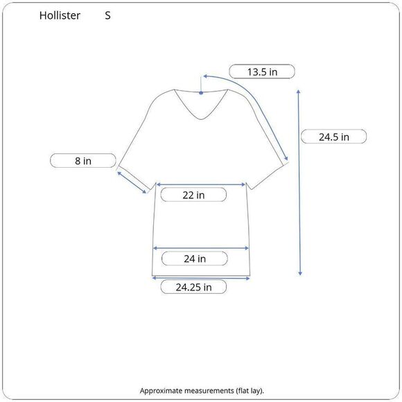 Hollister Split Neck Floral Shirt - Picture 9 of 9